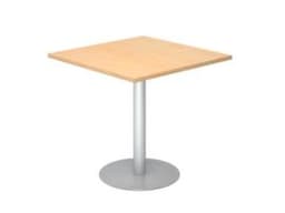 Besprechungstisch, Breite x Tiefe 800 x 800 mm, Platte Ahorn