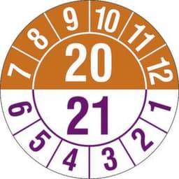 Prüfplakette für 2 Jahre