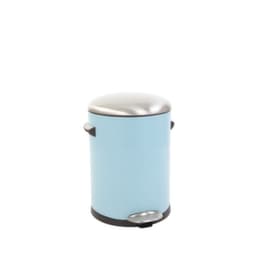 Tretabfallbehälter EKO Belle Deluxe mit Edelstahldeckel, 3 l, hellblau