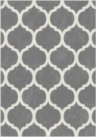 Paperflow Heller Teppich Canvas aus mehrfarbigem Garn