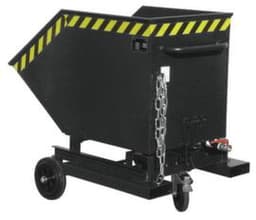 Bauer Späne-Kippwagen SKW-ET 400 mit Ablasshahn