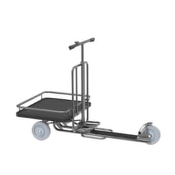 Kongamek Rollerwagen mit Geländer an der Ladefläche, Ladefläche 697 x 597 mm