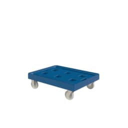 Transportroller FAVORIT XL mit Kunststoffladefläche, Traglast 300 kg, Polyamid-Bereifung