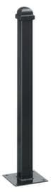 Potelet style à tête hémisphérique, hauteur 1160 mm, à cheviller