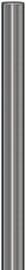 Poteau en acier inoxydable, hauteur 900 mm, à sceller