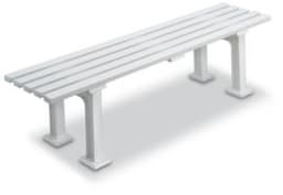 Banc en plastique