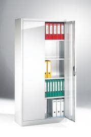 C+P Armoire universelle ERGO gris clair, largeur 700 mm