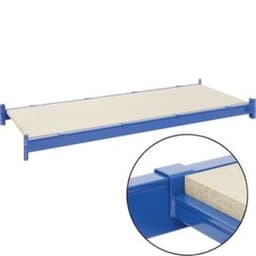 Etagère en bois pour rack à palettes, largeur x profondeur 1800 x 800 mm