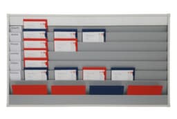 EICHNER Planning à gouttières, gris