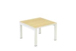 Paperflow Guéridon easyDesk, hauteur x largeur x profondeur 400 x 600 x 600 mm, panneau hêtre