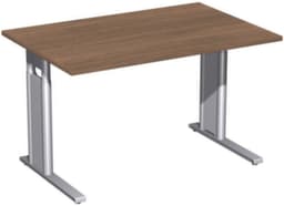 Gera Bureau à hauteur réglable Pro avec piètement en C